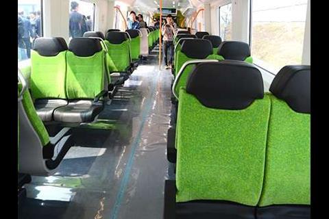 CNR Changchun Railway Vehicles prototype 'Rapidtransit' suburban electric multiple-unit.